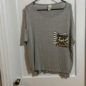 Shirt sleeve shirt with patch pocket. NWOT